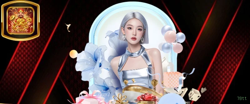 Imagem promocional do cassino online da 78tt mostrando jogos ao vivo